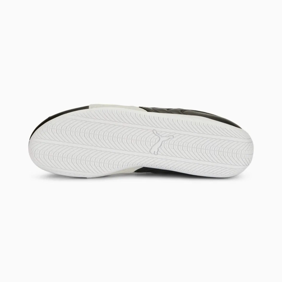 PUMA x Ferrari Speedcat Leather Heren Sneakers 42.5 - Zwart/Wit