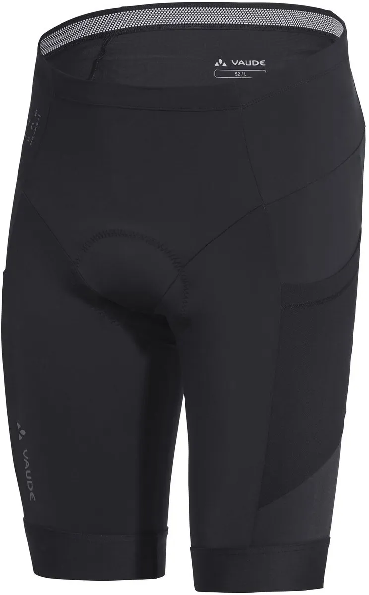 Vaude Kuro Tights II Heren Fietsbroek - M - Zwart