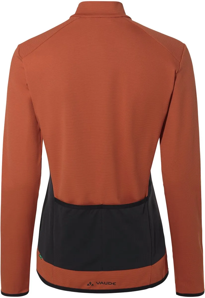Vaude Women's Matera LS Tricot II Sporttrui - 42 - Buckeye - afbeelding 3 van 6