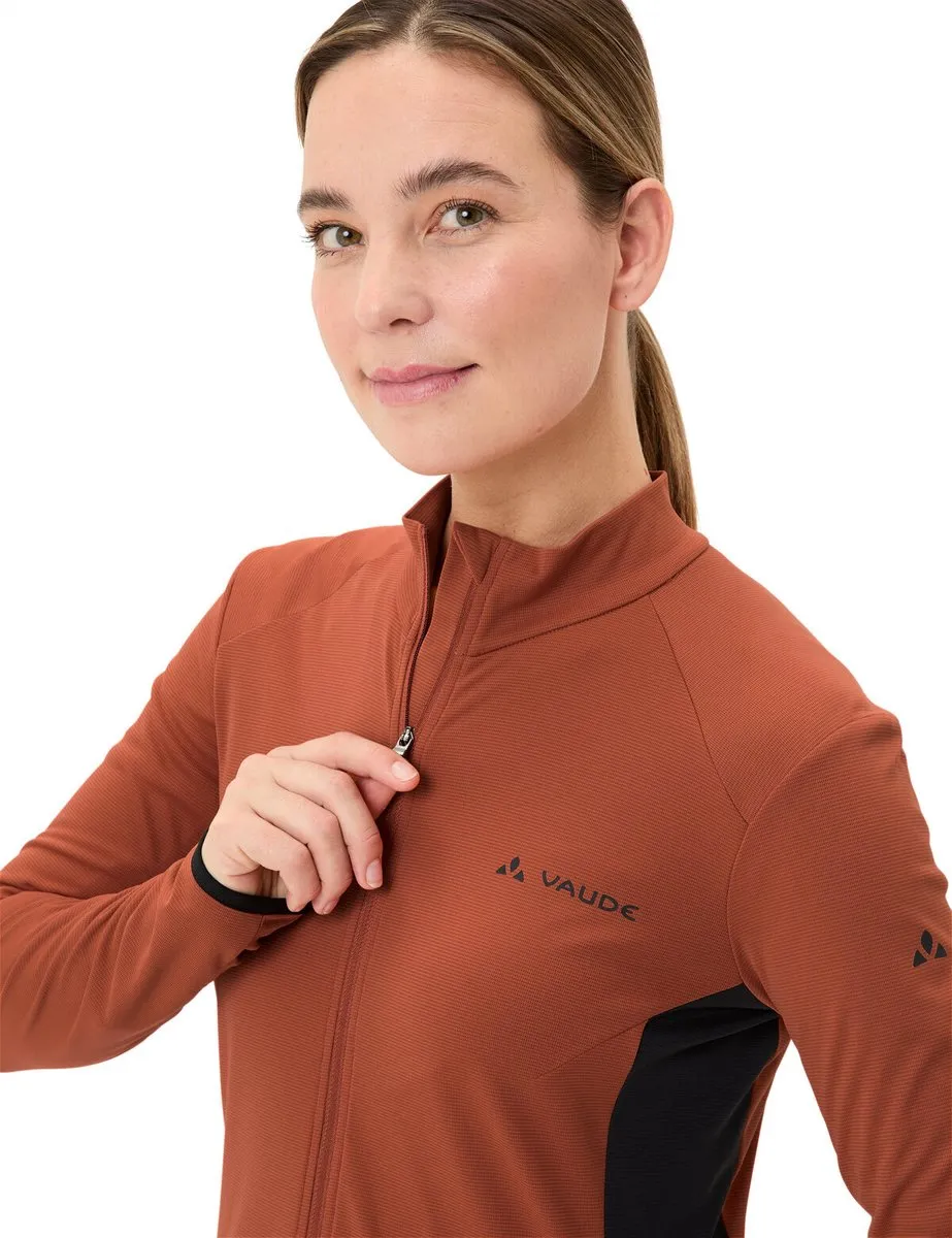 Vaude Women's Matera LS Tricot II Sporttrui - 42 - Buckeye - afbeelding 5 van 6