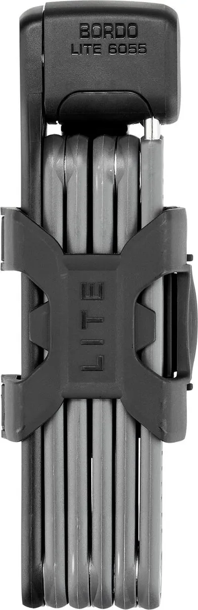 ABUS Bordo Lite 6055K/85 Vouwslot - Zwart