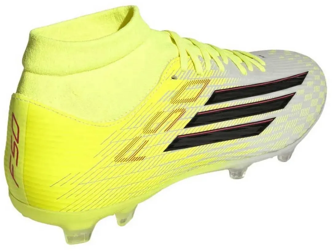Adidas F50 League Mid FG/AG Voetbalschoen Geel