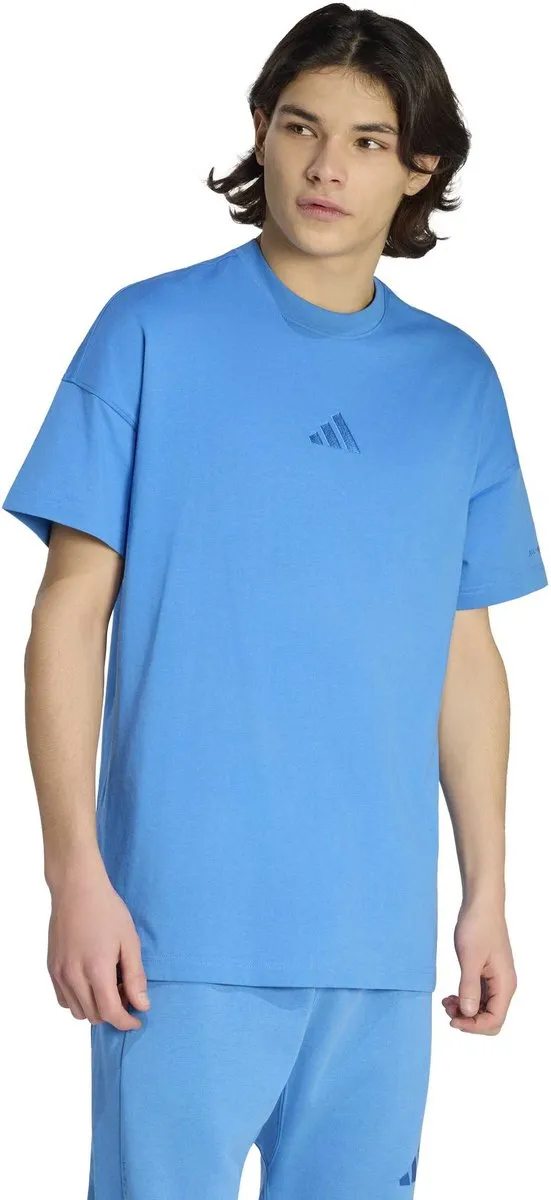 adidas M AZSN T Sport T-shirt Heren KC3188 - Blauw