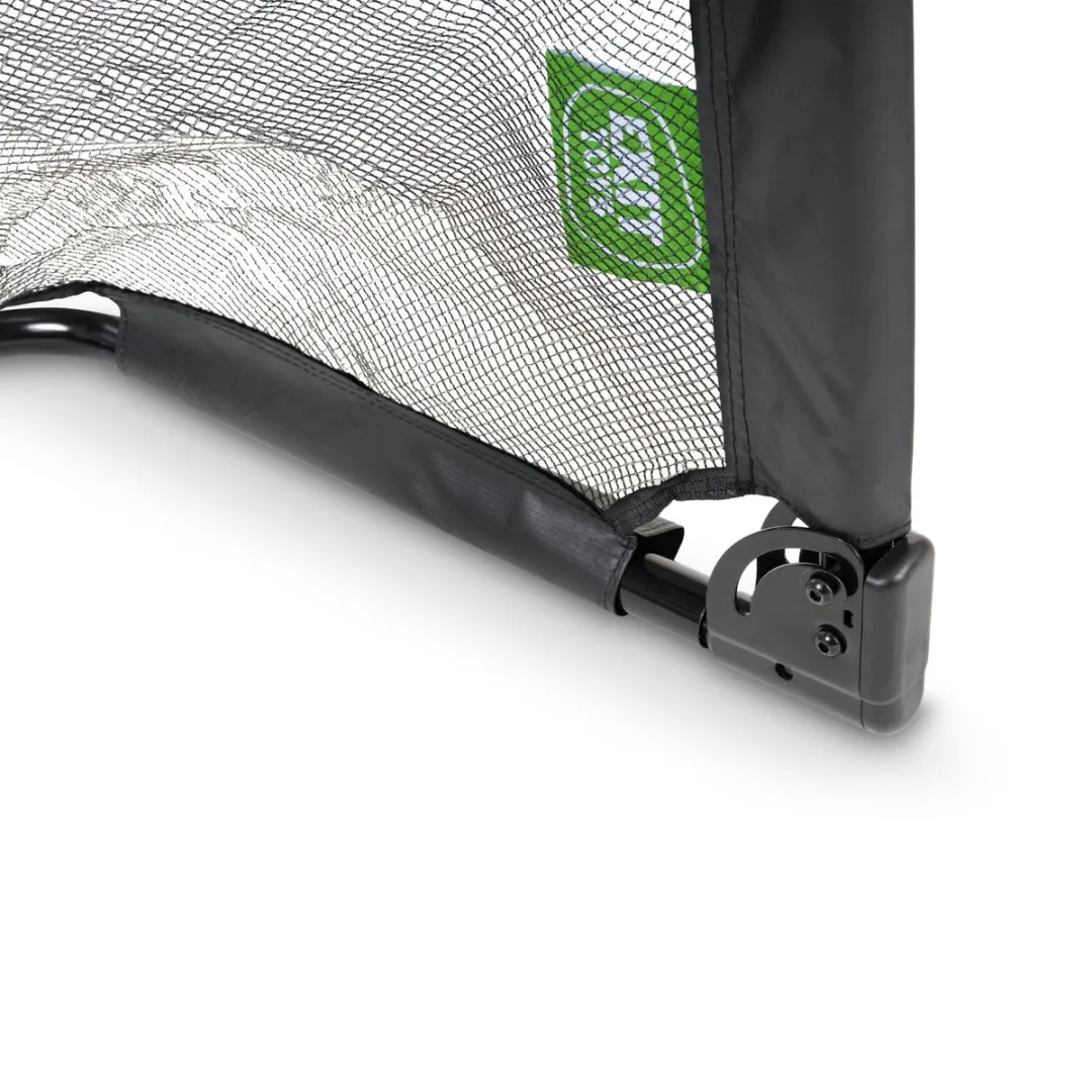 EXIT Panna Opvouwbaar Voetbaldoel 150x60cm - 2 Stuks - Zwart