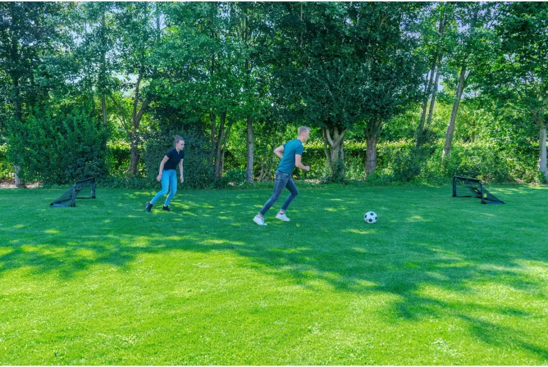 EXIT Panna Opvouwbaar Voetbaldoel 150x60cm - 2 Stuks - Zwart