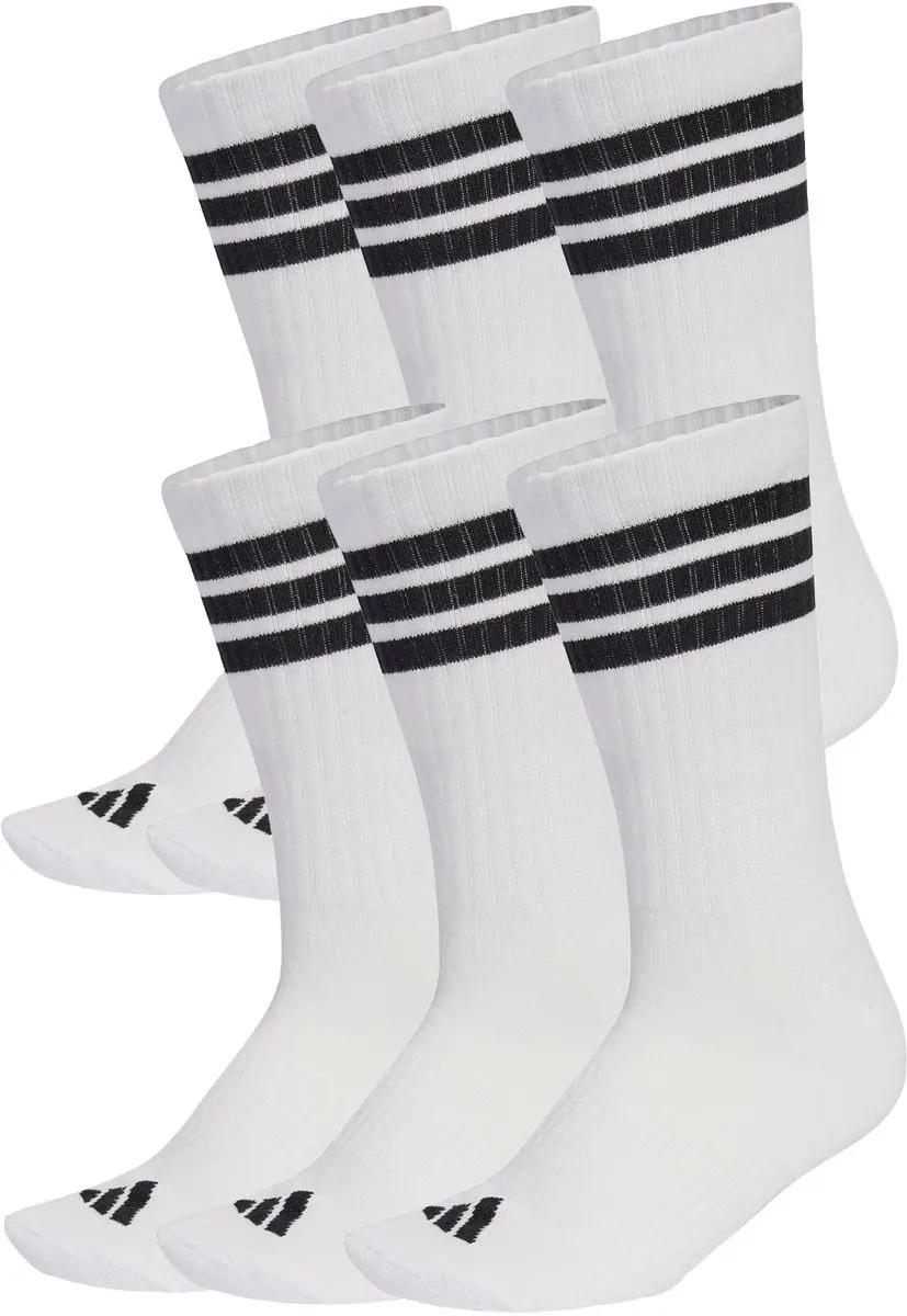 adidas Performance 3-Stripes Essentials Gevoerde Sokken KE5492 - 6 Paar - afbeelding 6 van 6