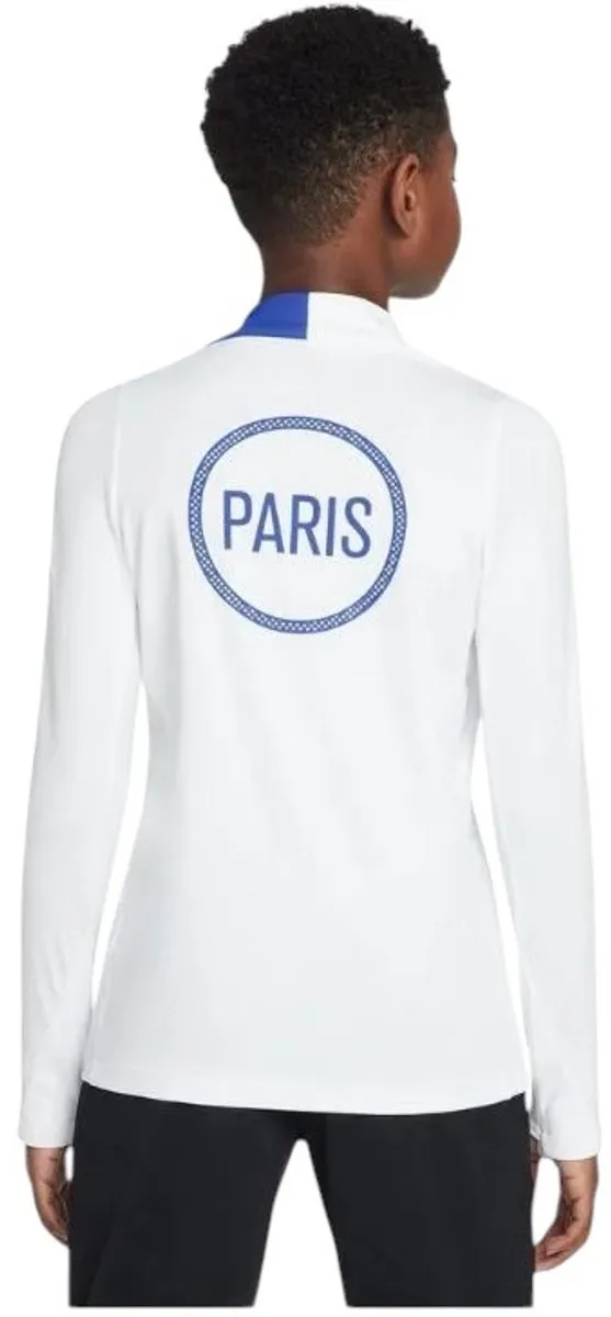 Nike Paris Saint-Germain Strike Drill Top K - Maat 128 - Wit/Hyper Royal/Rood