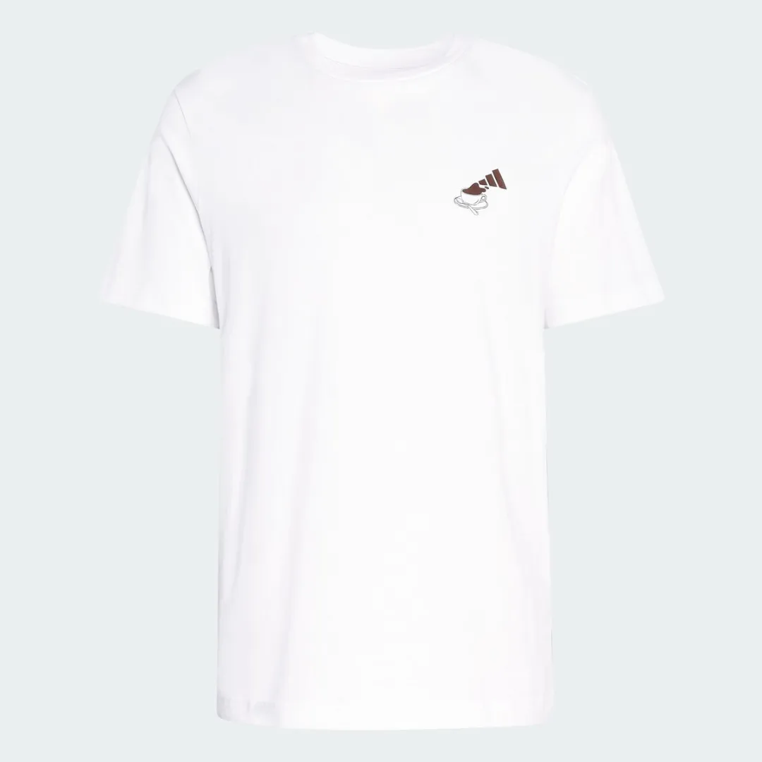 adidas COFFEE CAFE CHEESECAKE Graphic T-shirt - Wit - L