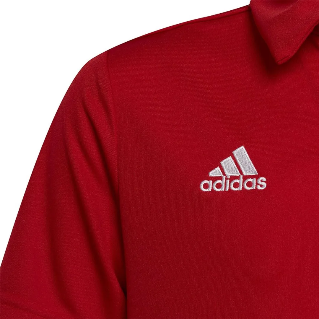 adidas Entrada 22 Polo Youth - Rood 128