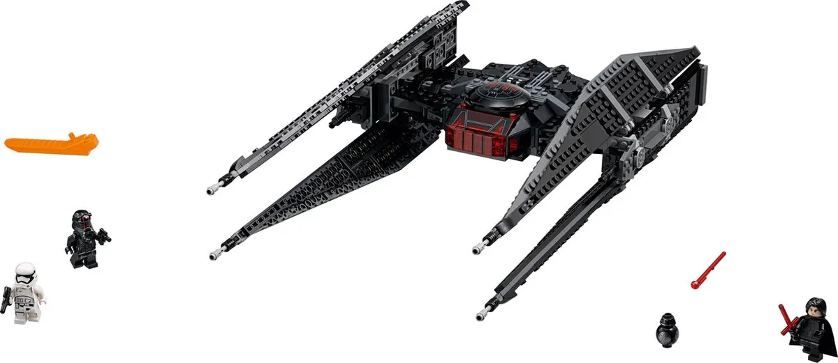 LEGO Star Wars Kylo Ren's TIE Fighter 75179 - 630 Stukken - afbeelding 2 van 6
