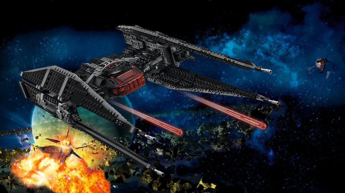 LEGO Star Wars Kylo Ren's TIE Fighter 75179 - 630 Stukken - afbeelding 6 van 6