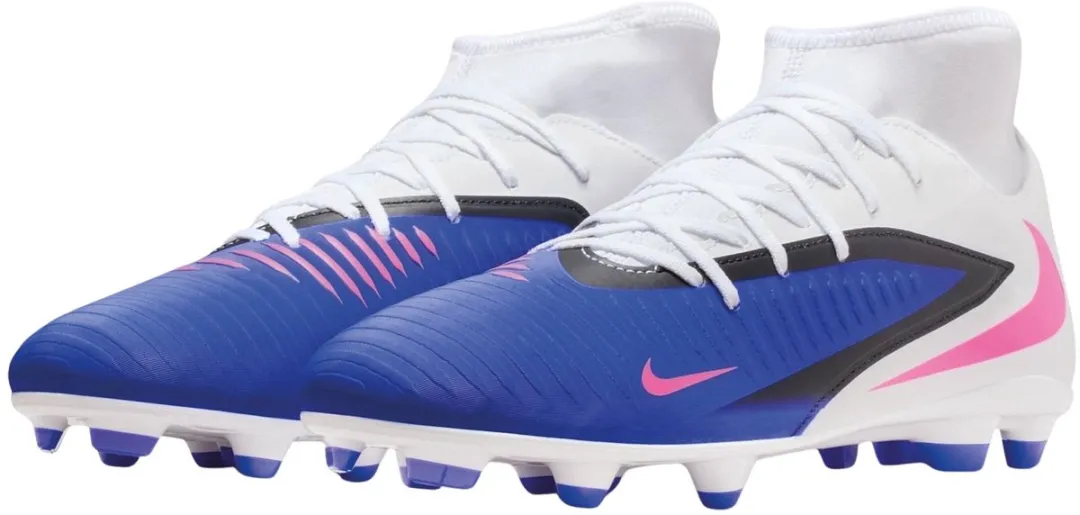 Nike Phantom 6 High FG/MG - Heren - 47 - Blauw/Wit