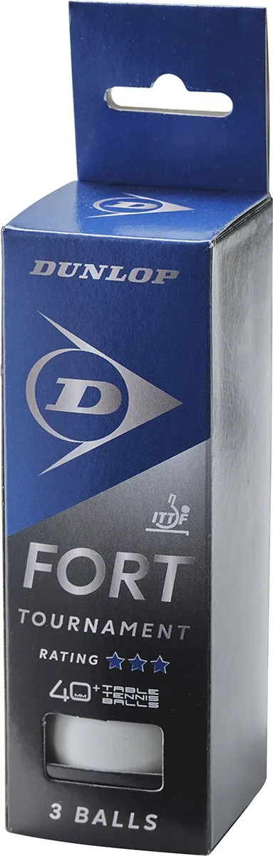 Dunlop Fort Tafeltennisballen