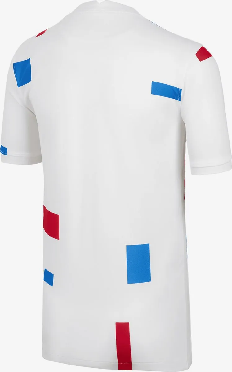 Nike Nederland 2022 Stadium Voetbalshirt Kids - Wit - Maat S