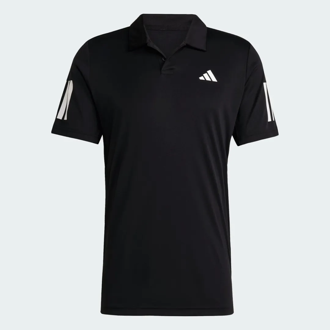 adidas Performance Club Tennis 3-Stripes Poloshirt M - Zwart