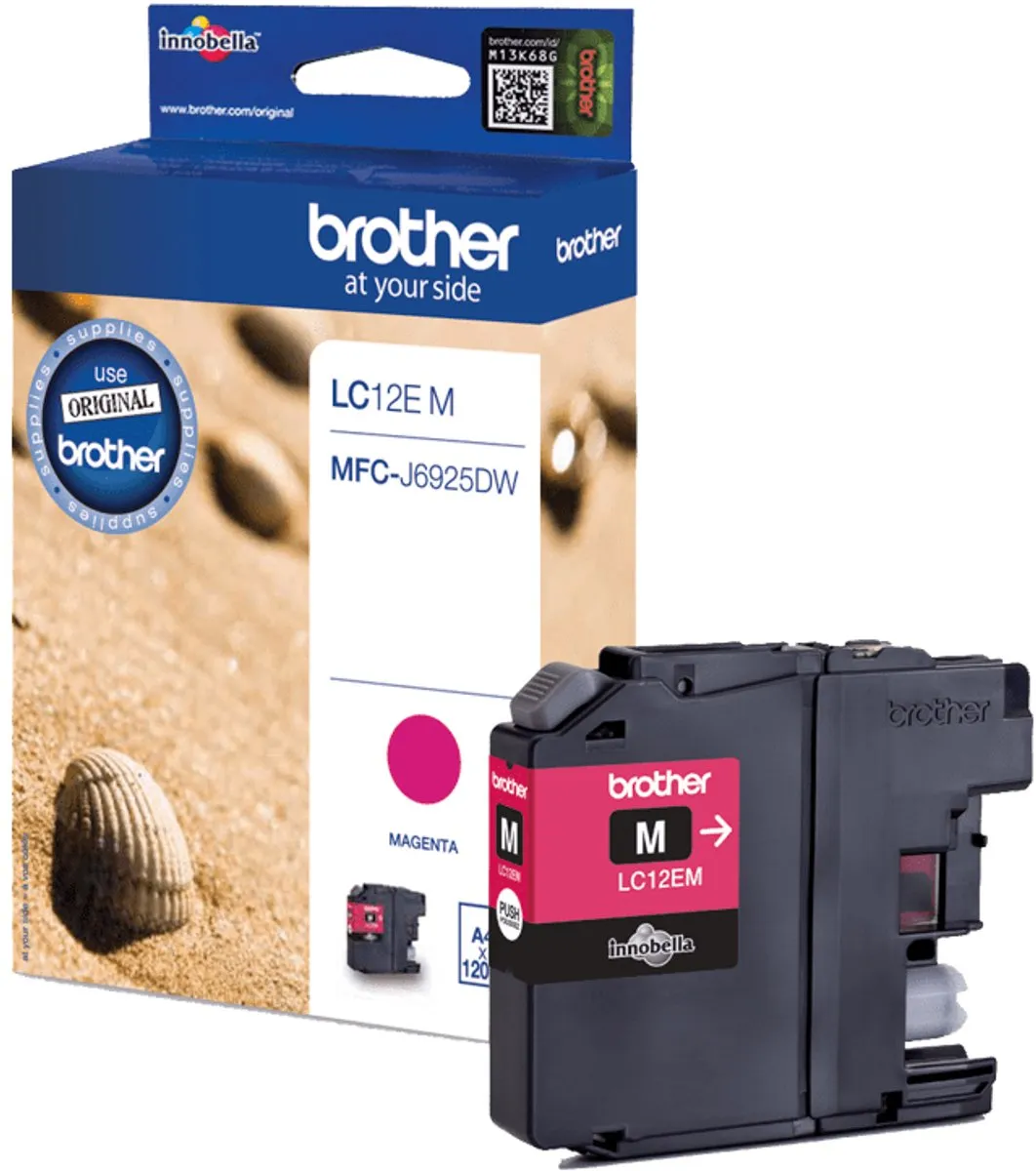 Brother LC-12EM Inktcartridge - Magenta
