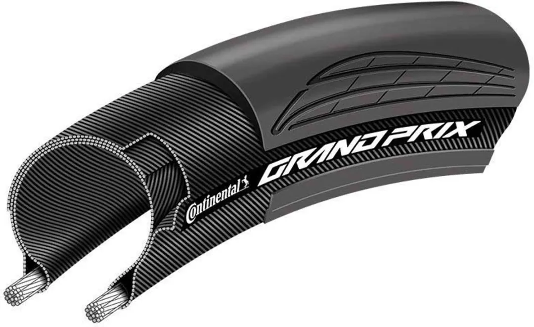 Continental Grand Prix 700x28 Racefietsband - Zwart