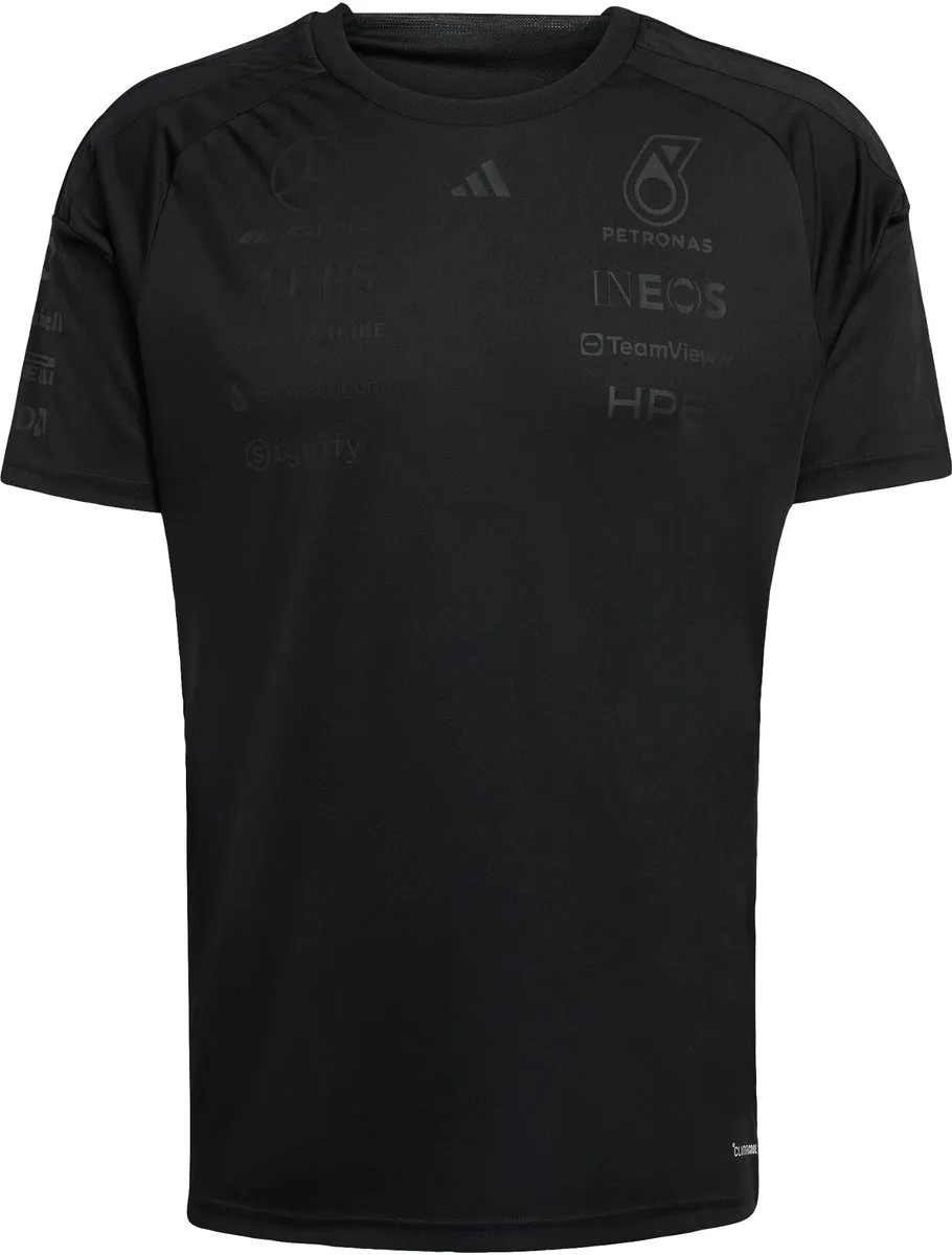 adidas Performance Mercedes-AMG F1 Night Driver Shirt KE5938 - Zwart