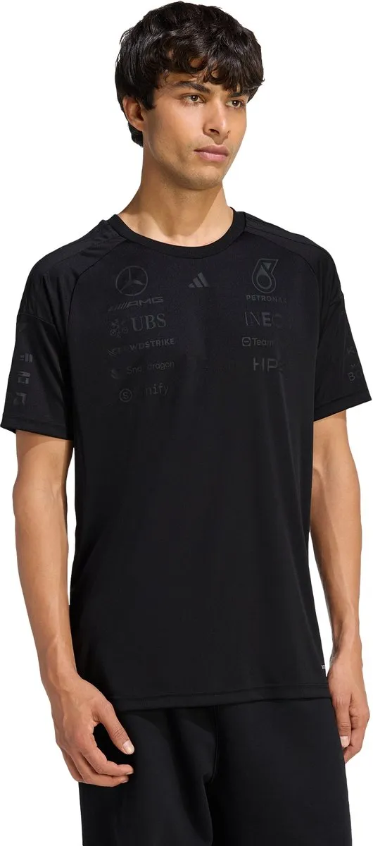 adidas Performance Mercedes-AMG F1 Night Driver Shirt KE5938 - Zwart