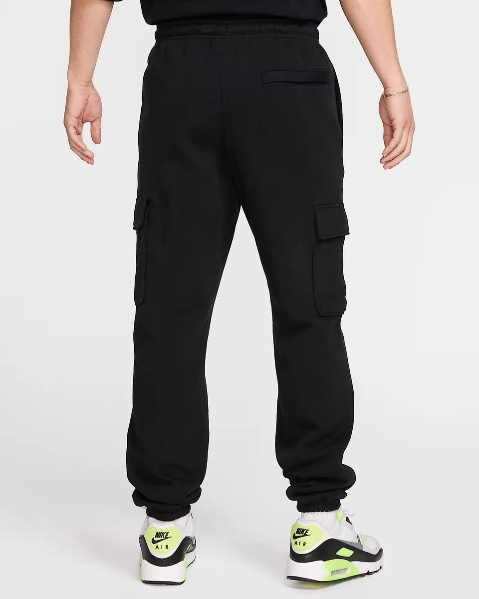 Nike Club BB Cargo Pantalon Heren M - FN3805-010 Zwart