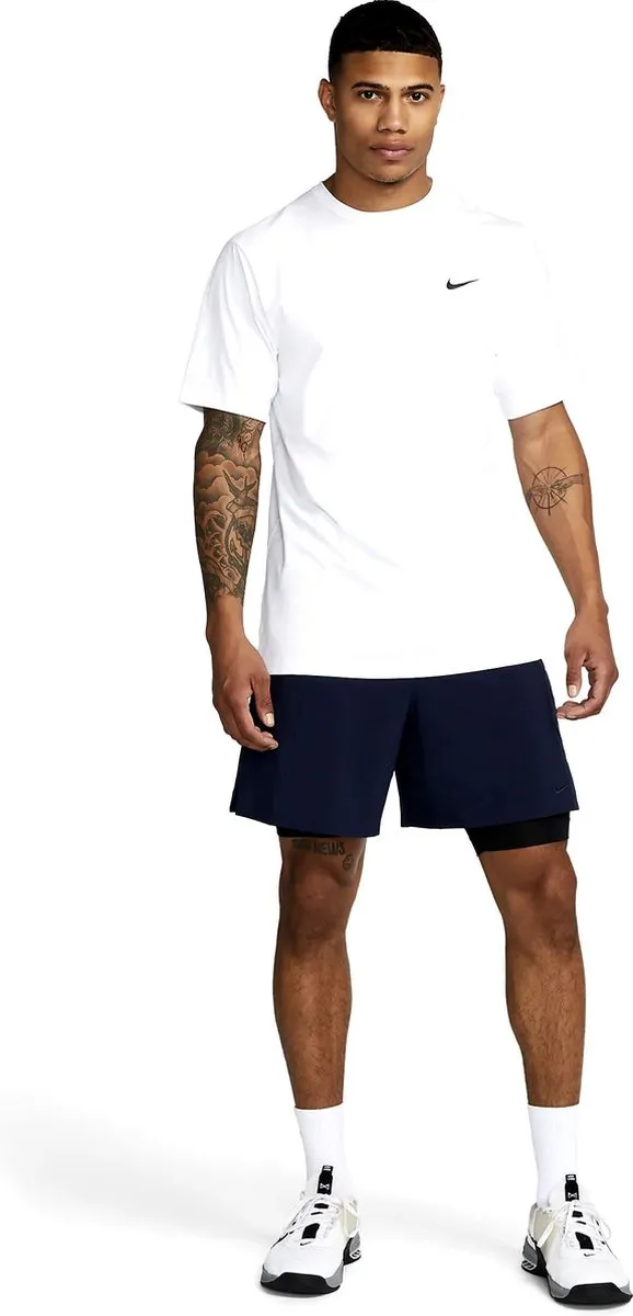 Nike Hyverse Dri-FIT UV Heren Shirt - M - Wit