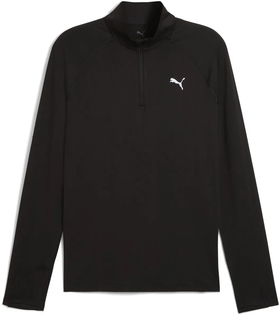 PUMA M Run Velocity Cloudspun 1/4 Zip Heren Sporttop