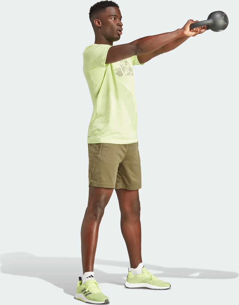 adidas Performance Train Essentials T-shirt IJ9602 - Groen - L