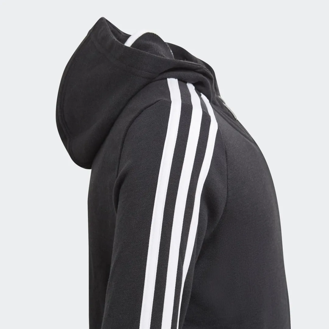 adidas Essentials 3-Stripes Hoodie GQ8356 - 116 - Zwart