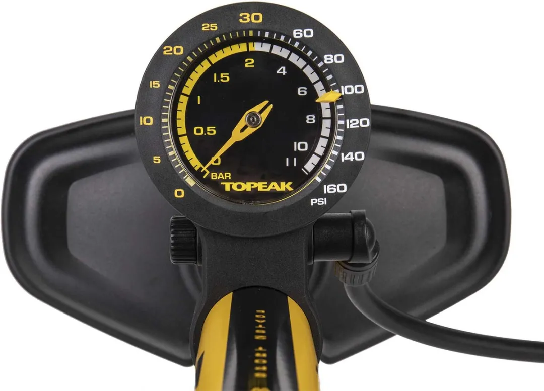 Topeak JoeBlow Sport 2-Stage Vloerpomp - Zwart