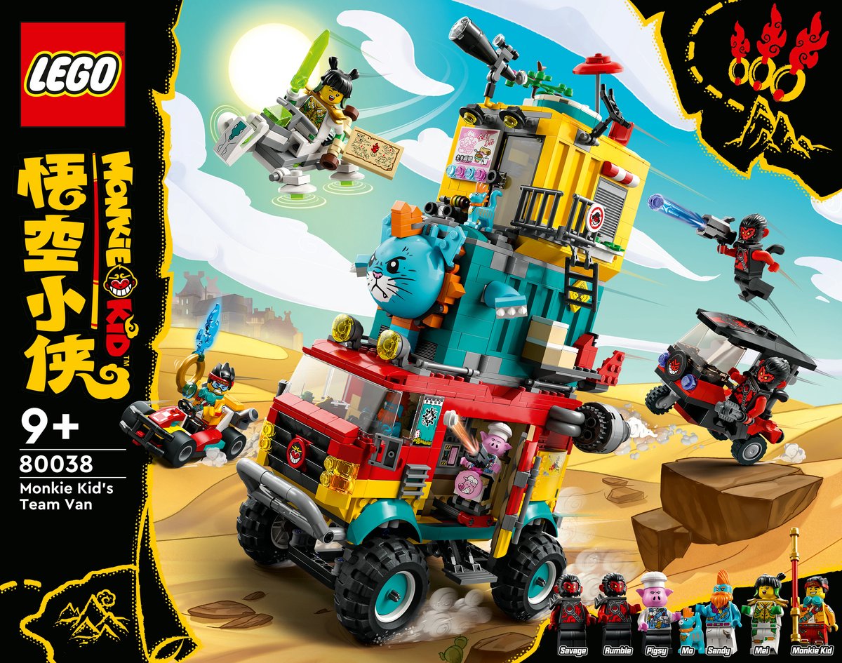LEGO® EXCLUSIVE Monkie Kids Teamtransporter - 80038