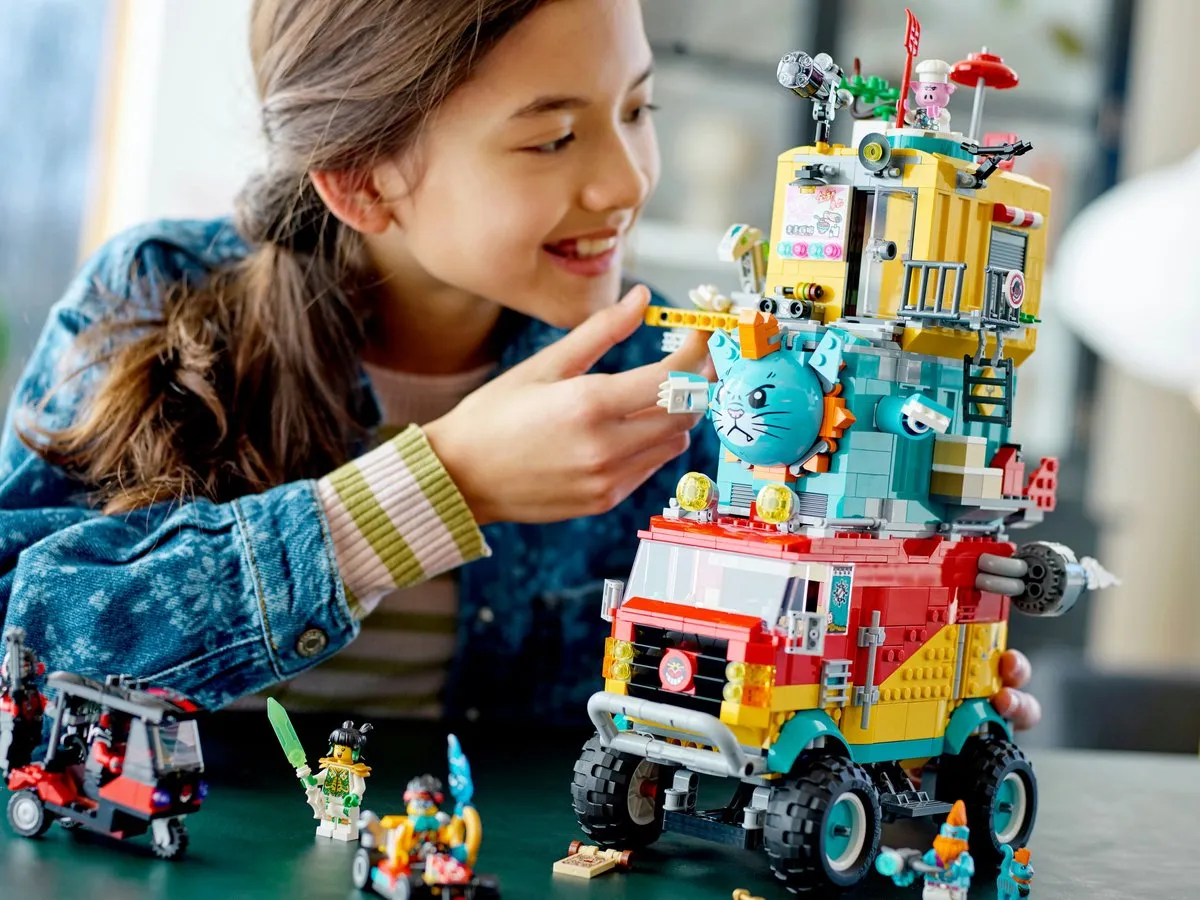 LEGO Monkie Kids Teamtransporter 80038 - 1406 Stukken - afbeelding 3 van 6