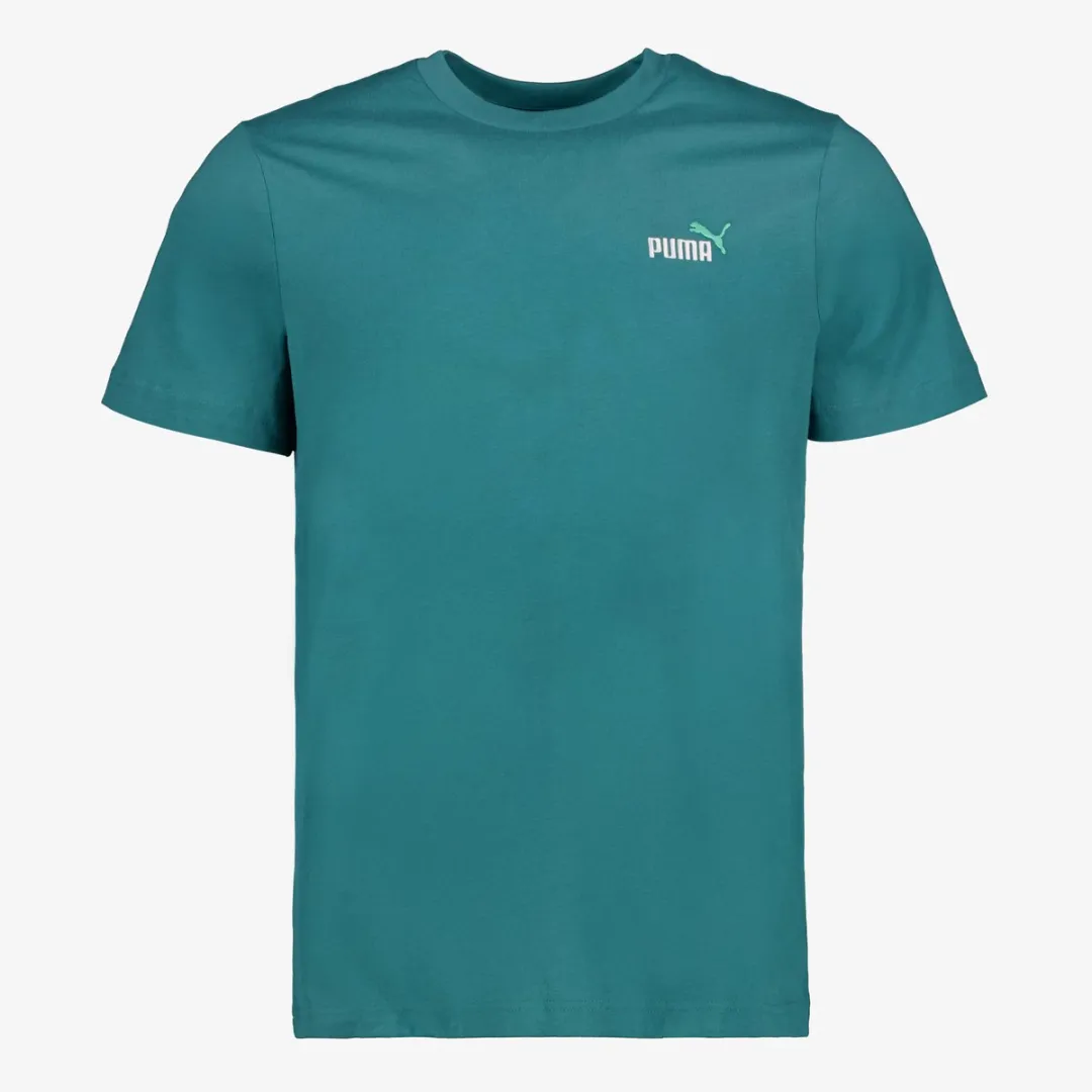 PUMA ESS 2 Color Small No. 1 Logo Heren T-shirt