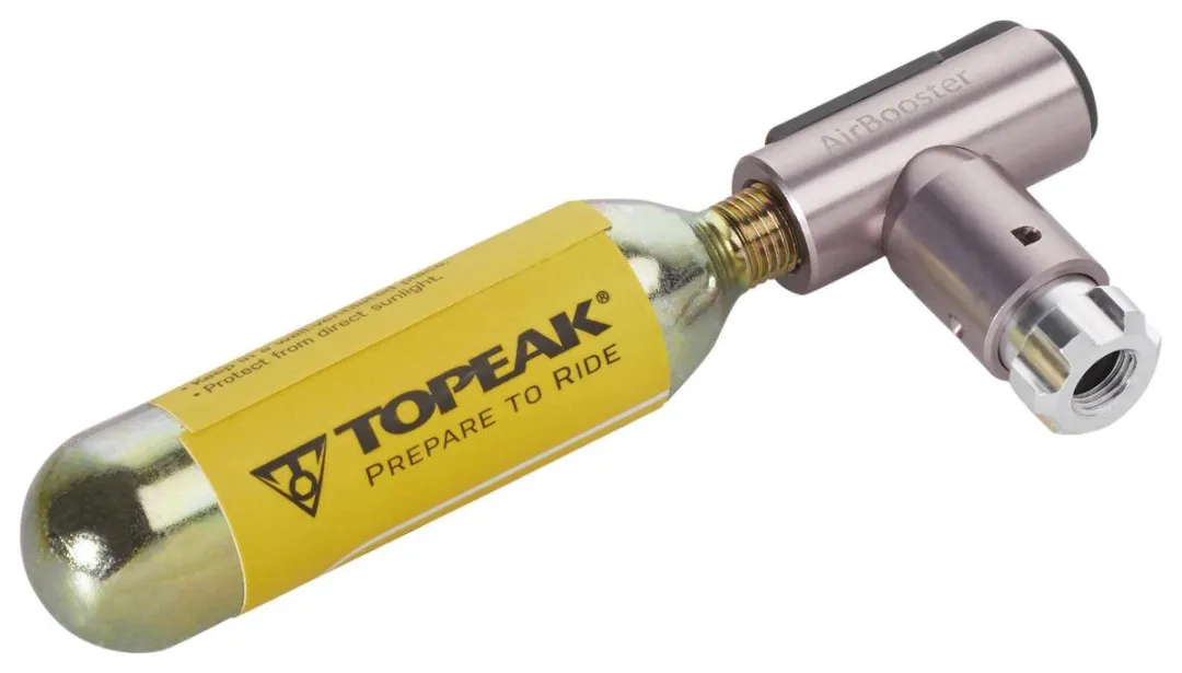 Topeak AirBooster Race Pod X CO2-pomp - Geel - afbeelding 6 van 6