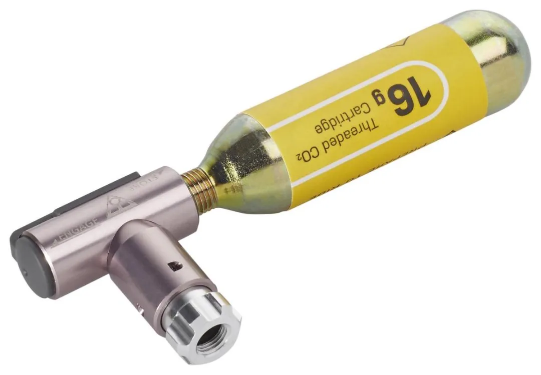 Topeak AirBooster Race Pod X CO2-pomp - Geel