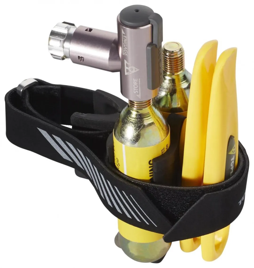 Topeak AirBooster Race Pod X CO2-pomp - Geel