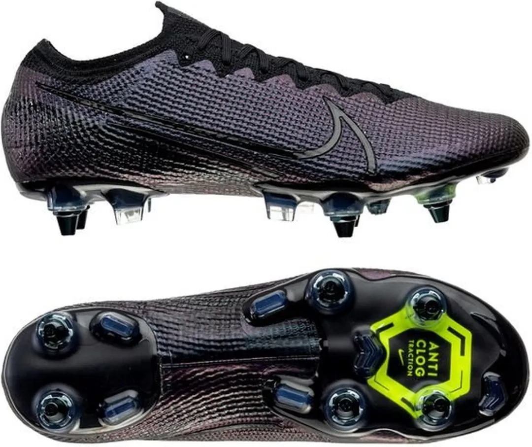 Nike Mercurial Vapor Elite SG-PRO AC Voetbalschoenen - Maat 40 - Zwart - afbeelding 6 van 6