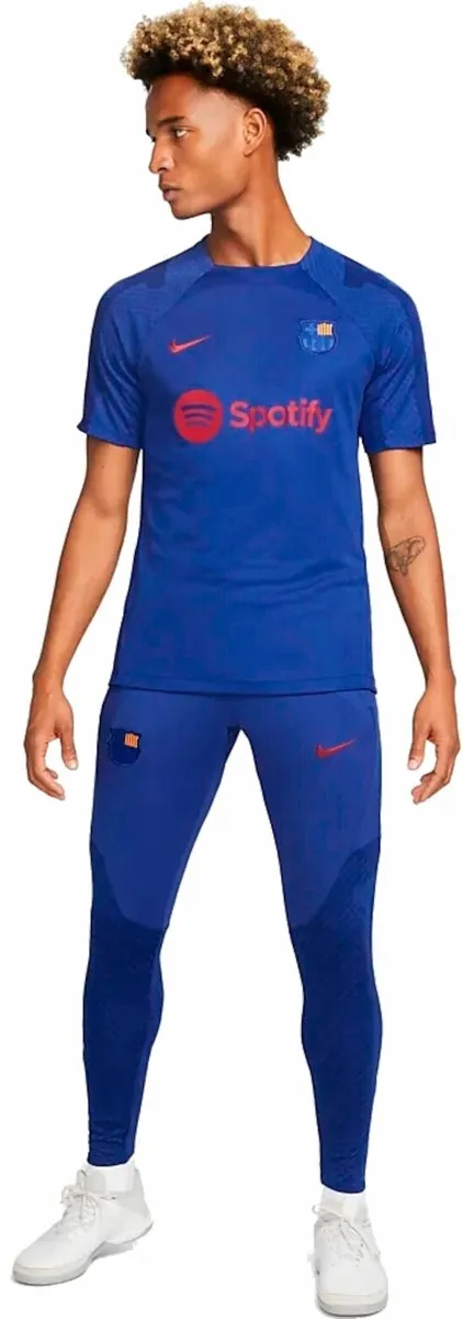 Nike Barcelona Strike Trainingsbroek S - Blauw/Rood