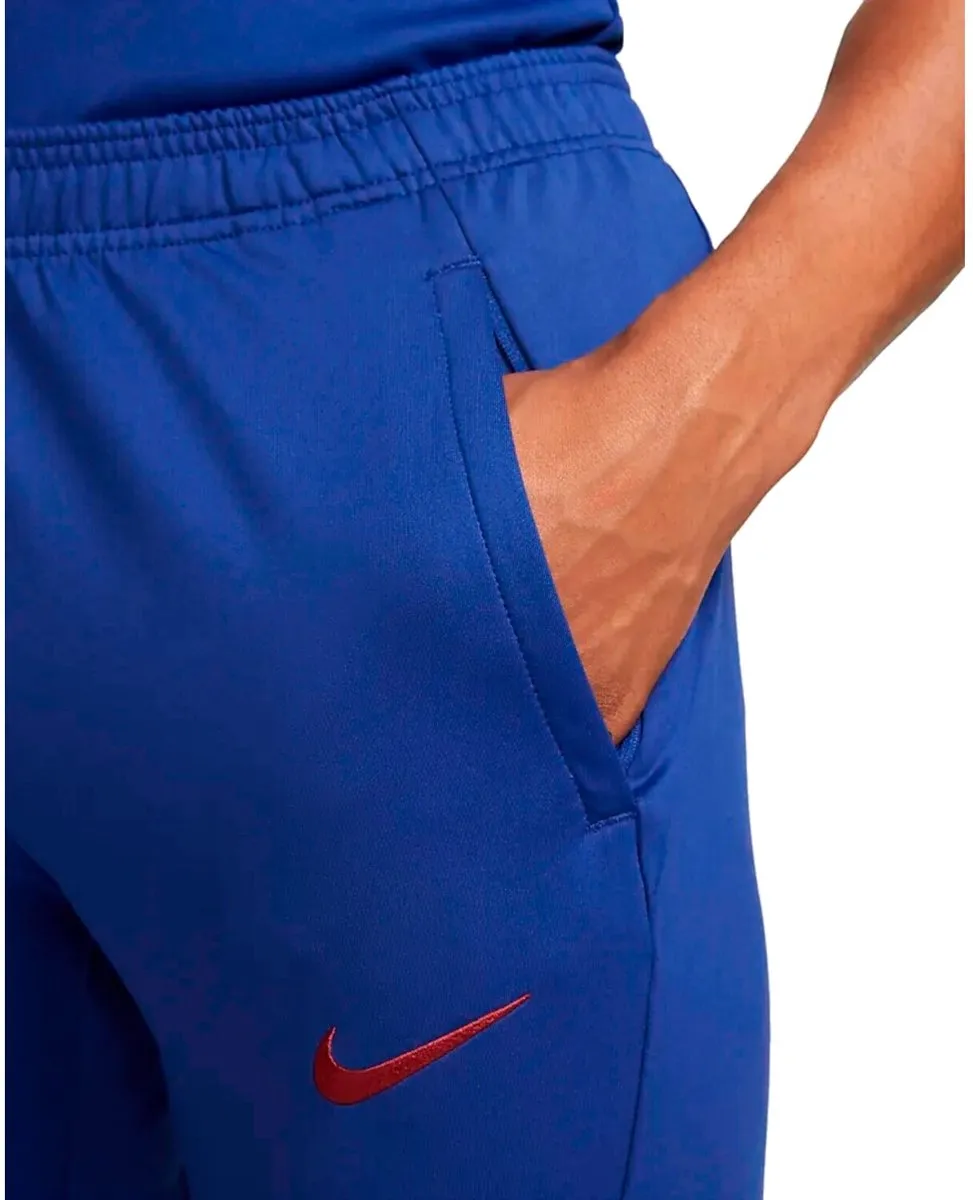 Nike Barcelona Strike Trainingsbroek S - Blauw/Rood