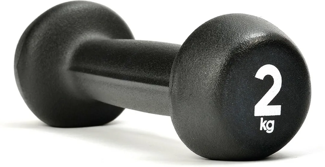 Adidas Neopreen Dumbbellset 2x2kg - Zwart/Wit