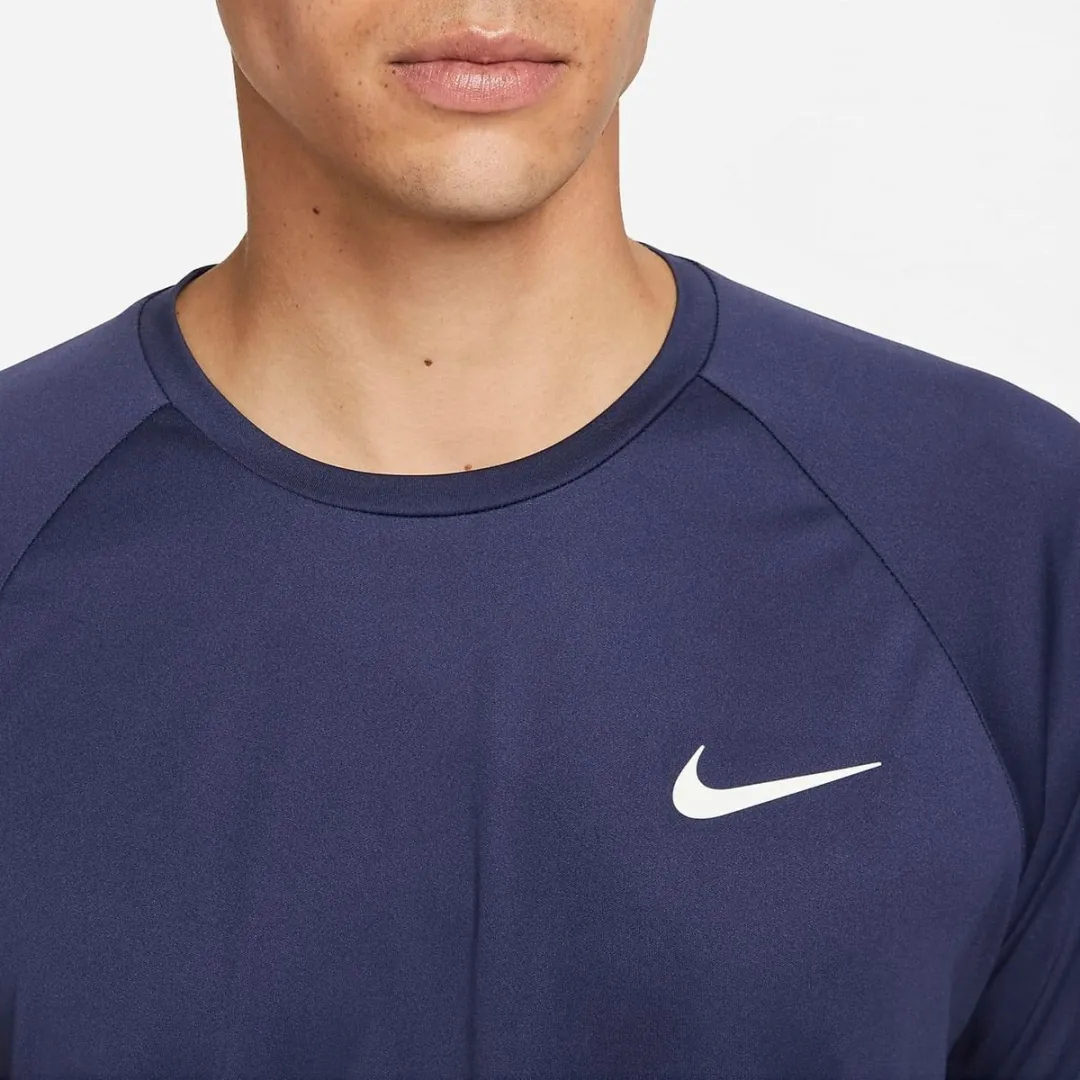 Nike Essential SS Hydroguard Heren - S - Donkerblauw