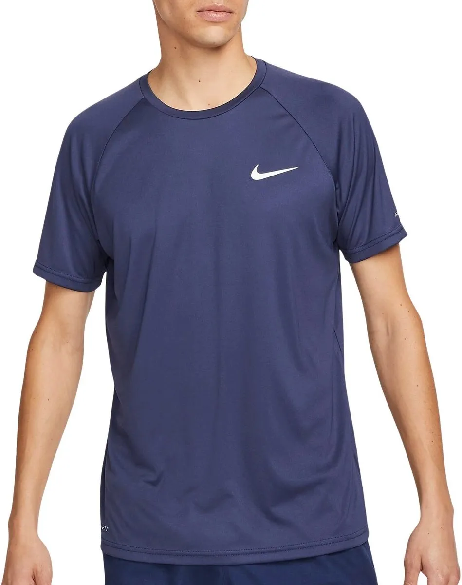 Nike Essential SS Hydroguard Heren - S - Donkerblauw