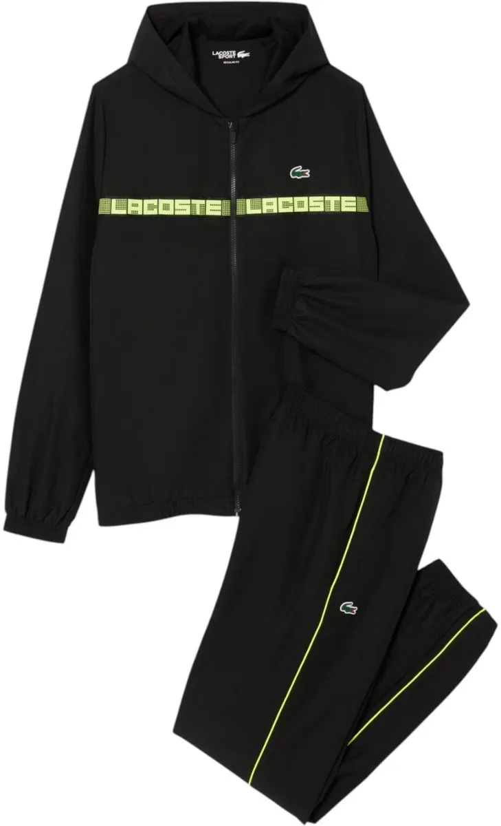 Lacoste Heren Joggingpak WH4757/031 - Zwart - S - afbeelding 4 van 5