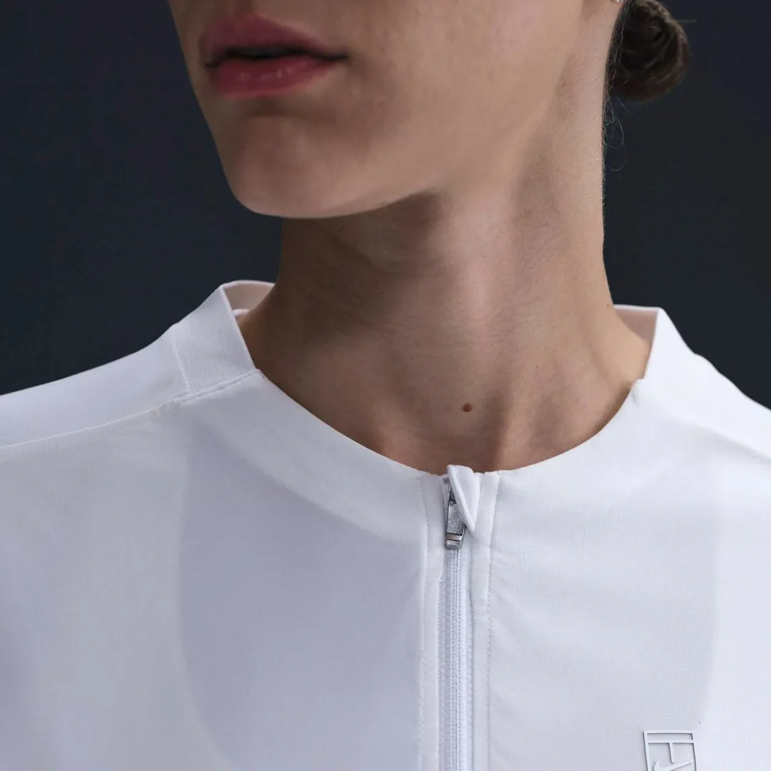 Nike Court Advantage Midlayer Shirt FZ6737-100 - Dames XS Wit