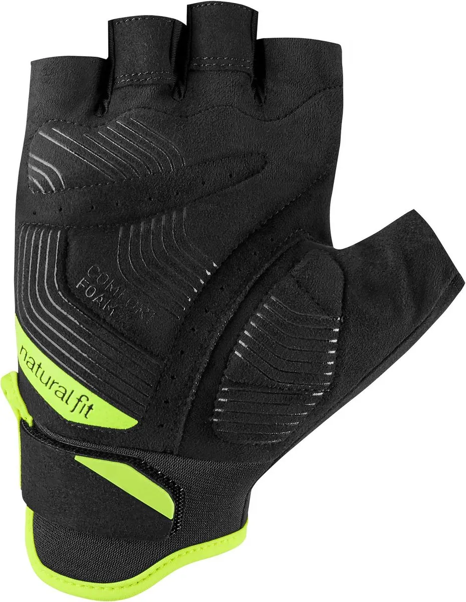 Cube Gloves Short Finger X NF Grijs/Geel - Maat L