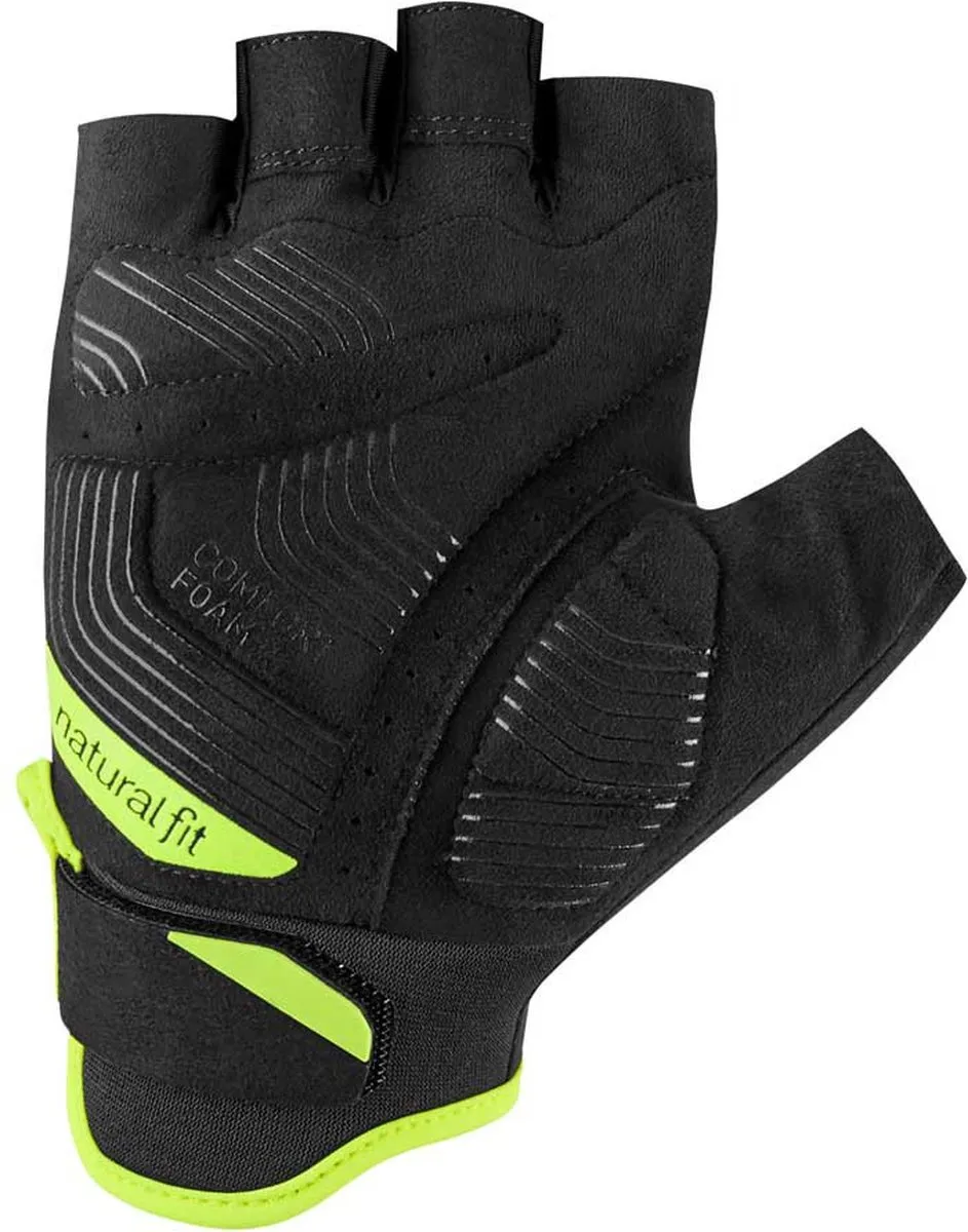Cube Gloves Short Finger X NF Grijs/Geel - Maat L