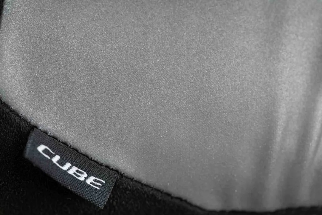 Cube Gloves Short Finger X NF Grijs/Geel - Maat L
