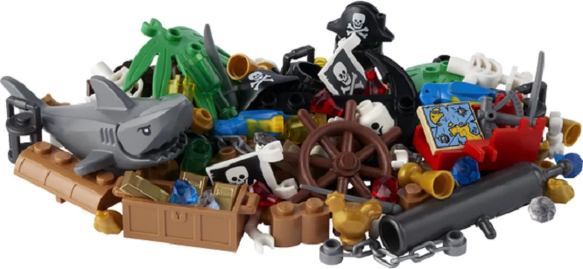 LEGO Pirates and Treasure VIP Add-on Pack 40515 - 91 Stukken - Multicolor - afbeelding 3 van 3