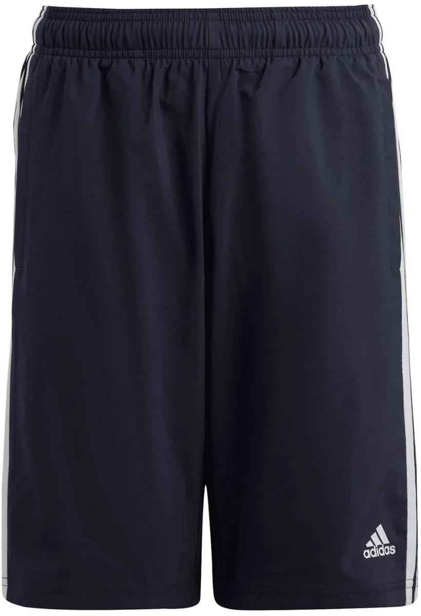 Adidas Essentials 3-Stripes Short Kinderen 164cm - Donkerblauw