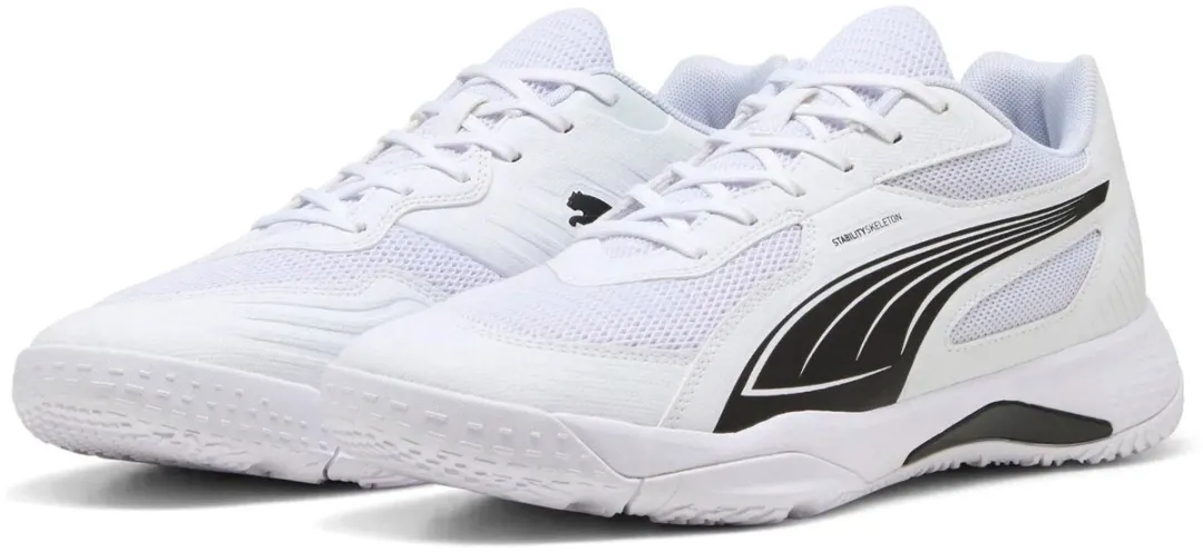PUMA Solarflash III Indoorschoenen 42.5 - Wit/Zwart - afbeelding 6 van 6