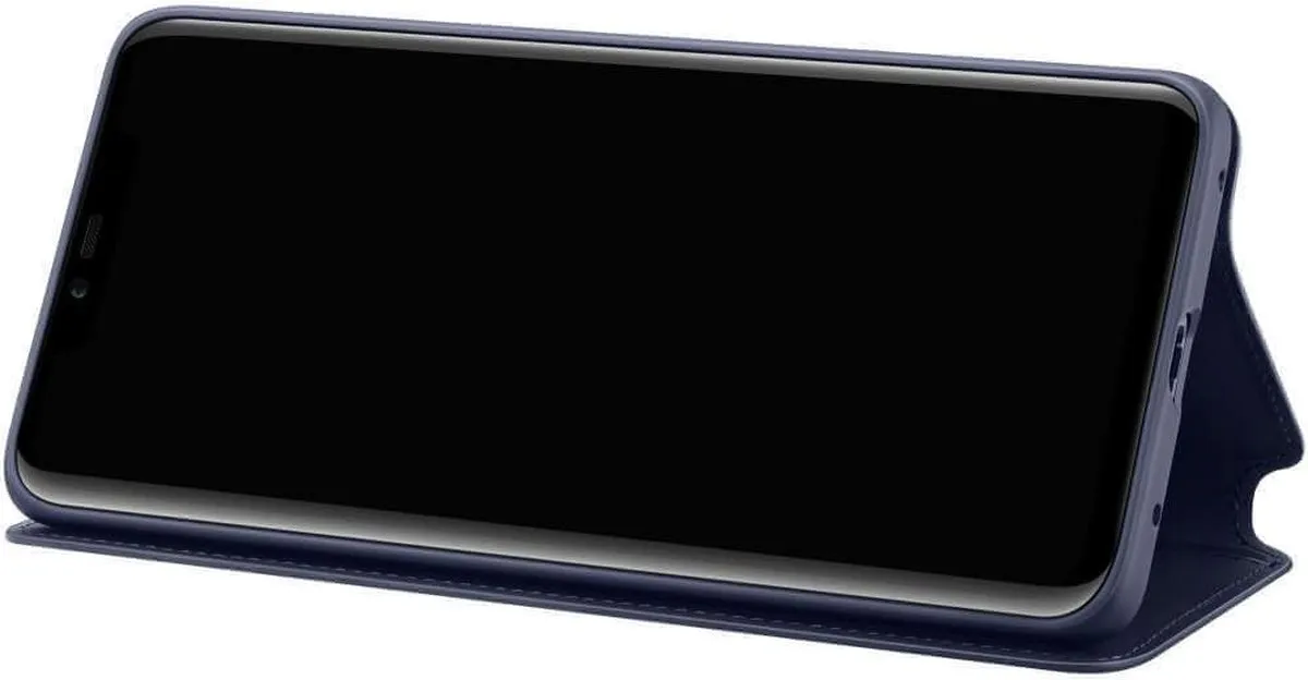 Huawei Mate 20 Pro Wallet Cover - Blauw - afbeelding 6 van 6